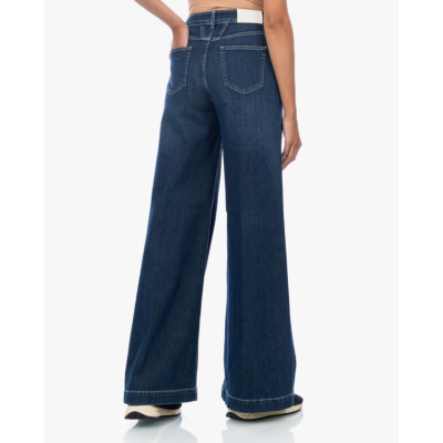Closed Glow Up Wide Leg Jeans Donkerblauw