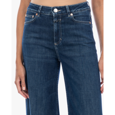 Closed Glow Up Wide Leg Jeans Donkerblauw