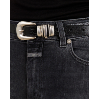 Closed Riem Zilver/ Zwart