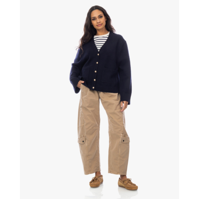 Ganni Wollen Vest Sky Captain Navy