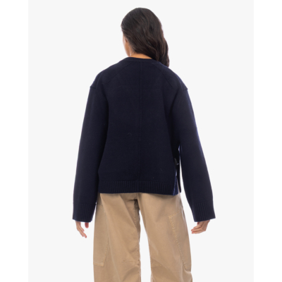 Ganni Wollen Vest Sky Captain Navy