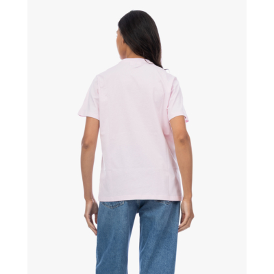 Ganni Poodle Print T-shirt Roze