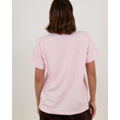Ganni Poodle Print T-shirt Roze