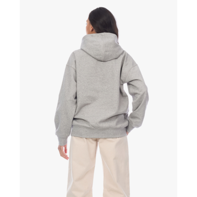 Ganni Beaded Tiger Graphic Hoodie Grijs