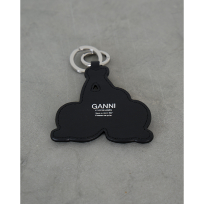 Ganni Joy Cherry Sleutelhanger Zwart