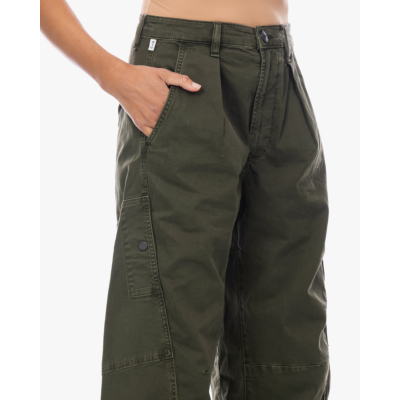 Citizens of Humanity Flight Pant Barrel Cargo Broek Groen