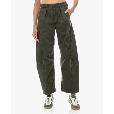 Citizens of Humanity Flight Pant Barrel Cargo Broek Groen
