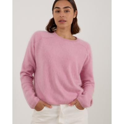 Lisa Yang Lexia Sweater Kasjmier Brushed Pullover Roze