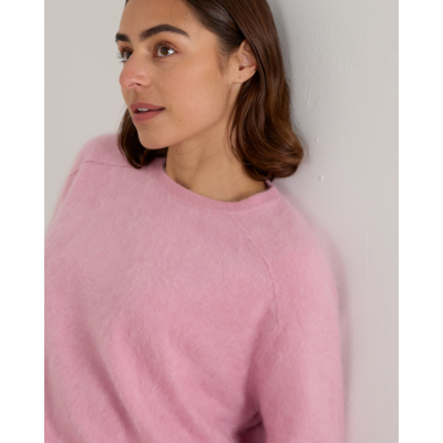 Lisa Yang Lexia Sweater Kasjmier Brushed Pullover Roze