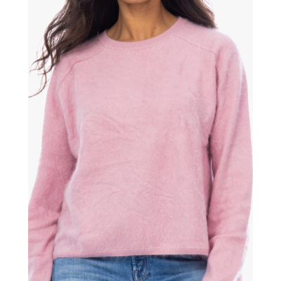 Lisa Yang Lexia Sweater Kasjmier Brushed Pullover Roze