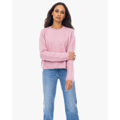 Lisa Yang Lexia Sweater Kasjmier Brushed Pullover Roze