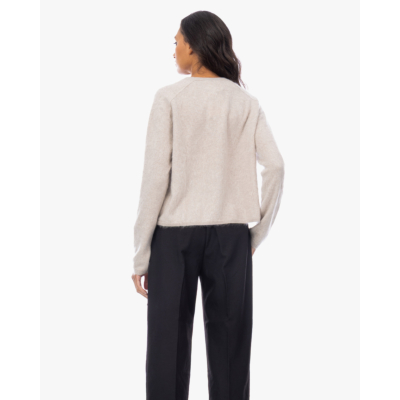 Lisa Yang Lexia Sweater Kasjmier Brushed Pullover Beige