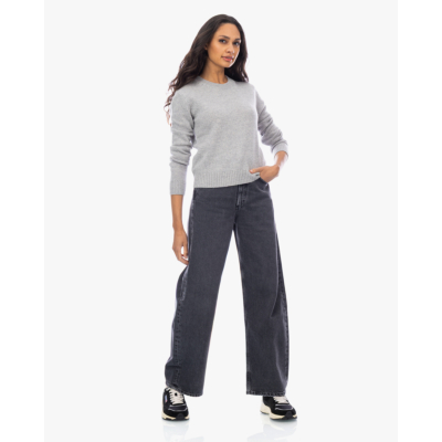 Lisa Yang Mable Kasjmier Pullover Trui Grijs