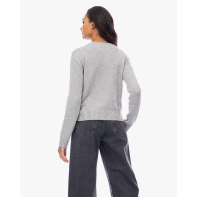 Lisa Yang Mable Kasjmier Pullover Trui Grijs