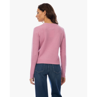 Lisa Yang Mable Kasjmier Pullover Trui Roze