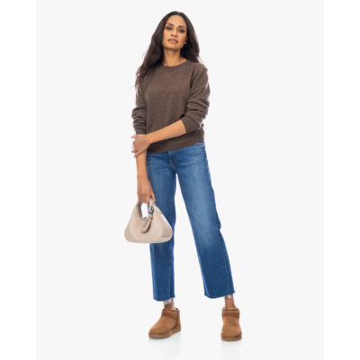 Lisa Yang Greer Kasjmier Pullover Trui Taupe