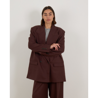 Ame Antwerp Natan Blazer Chocolate