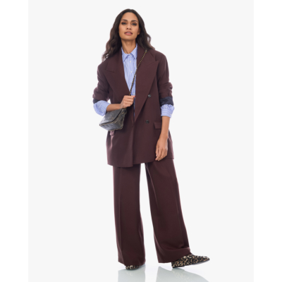 Ame Antwerp Nice Pantalon Chocolate Bruin
