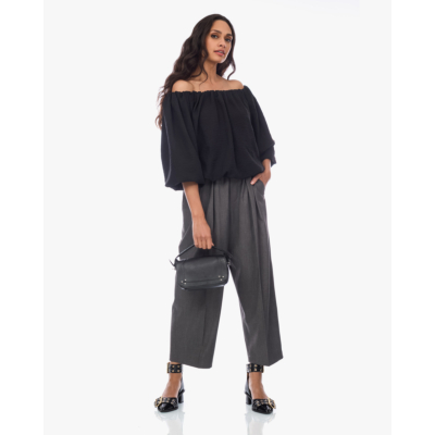 Ame Antwerp Now Off Shoulder Top Zwart