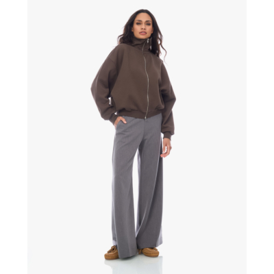 Ame Antwerp Nona Sweatvest Bruin
