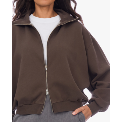 Ame Antwerp Nona Sweatvest Bruin