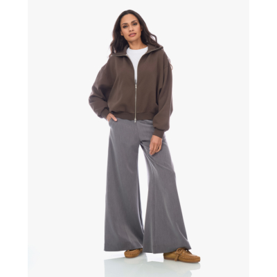 Ame Antwerp Nona Sweatvest Bruin