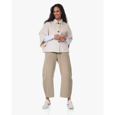 Alter Ego Lena Mantel Off-White