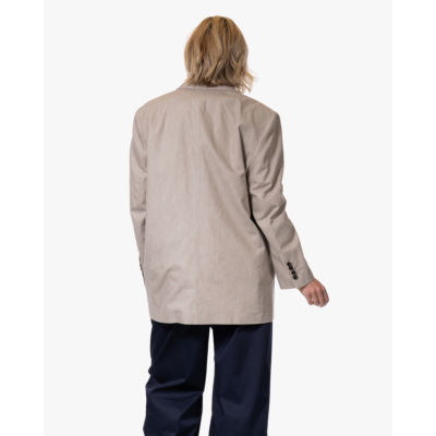 Ame Antwerp Natan Oversized Blazer Taupe