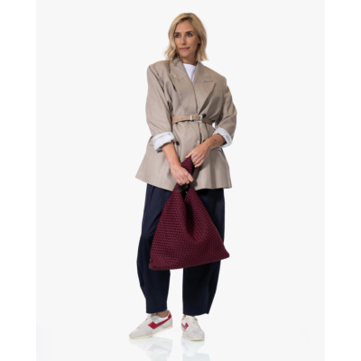 Ame Antwerp Natan Oversized Blazer Taupe