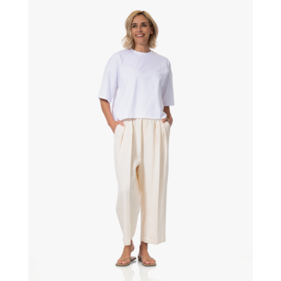 Ame Antwerp Eloise Boxy T-shirt Wit