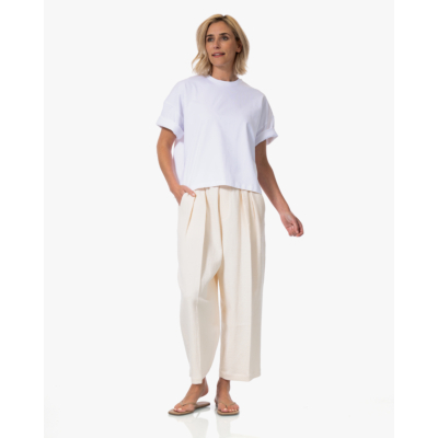 Ame Antwerp Eloise Boxy T-shirt Wit