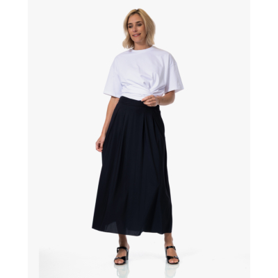 Ame Antwerp Nantes T-shirt met Knoopdetail Wit