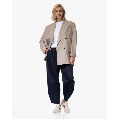 Ame Antwerp Natan Oversized Blazer Taupe