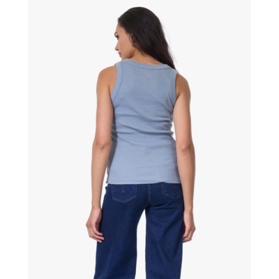 Drykorn Tavira Rib Hemdje Blauw