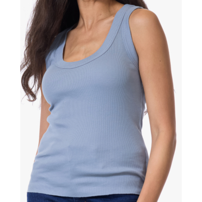 Drykorn Tavira Rib Hemdje Blauw