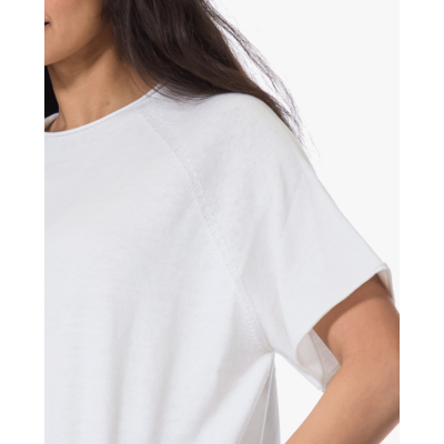 Drykorn Moeny T-shirt Korte Mouw Off White