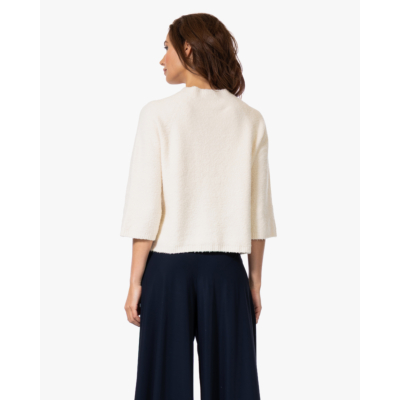 no man's land Bouclé Katoenmix Trui Jasmin