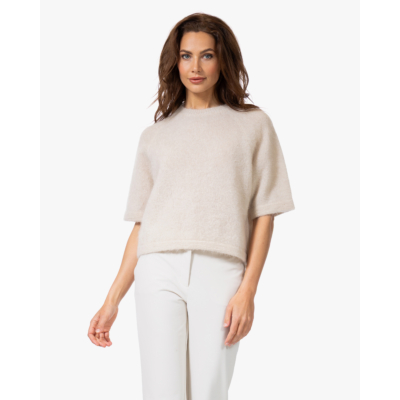 no man's land Mohairmix Raglan Trui Soft Dune