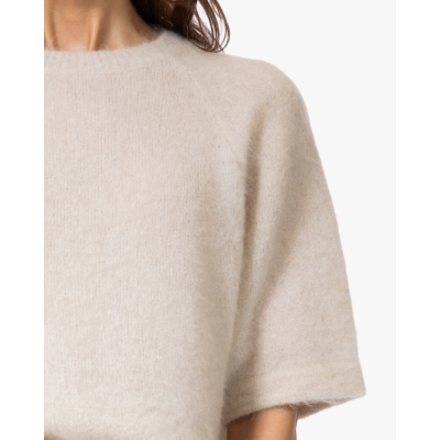 no man's land Mohairmix Raglan Trui Soft Dune