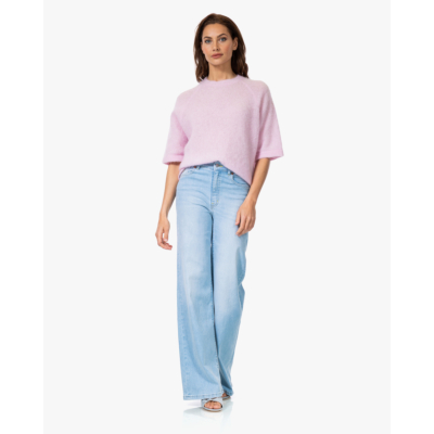 no man's land Mohairmix Raglan Trui Cool Rose