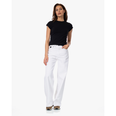 no man's land T-shirt met Kapmouw Zwart