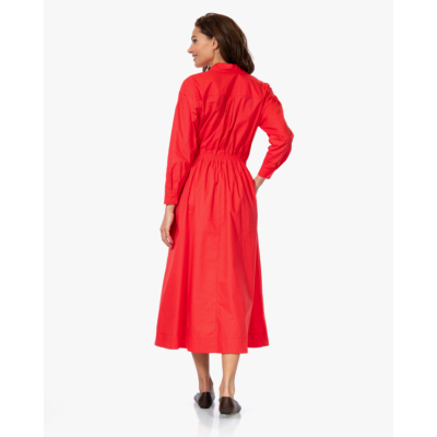 no man's land Maxi Blousejurk Fluo Red