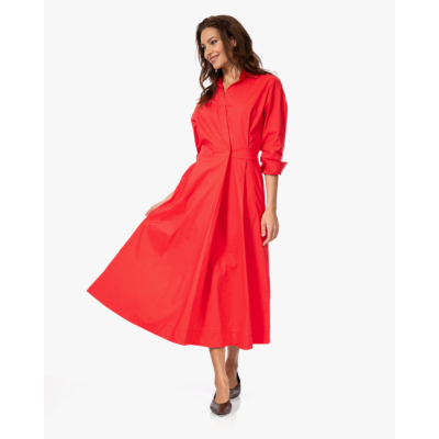 no man's land Maxi Blousejurk Fluo Red