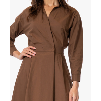 no man's land Maxi Blousejurk Tobacco