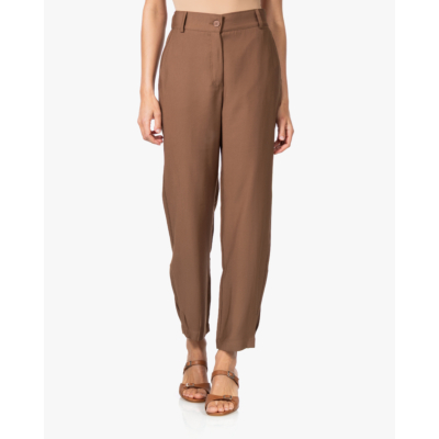 no man's land Viscose Twill Pantalon Tobacco