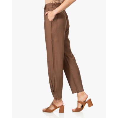 no man's land Viscose Twill Pantalon Tobacco