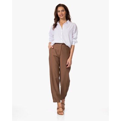 no man's land Viscose Twill Pantalon Tobacco