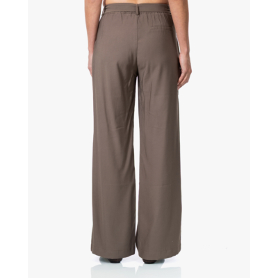 no man's land Twill Pantalon met Ceintuur Soft Bark