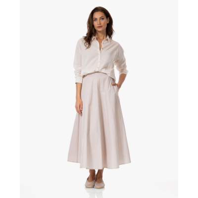 no man's land A-lijn Maxi Rok Dune
