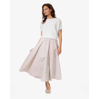 no man's land A-lijn Maxi Rok Dune